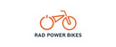 Rad Power Bikes brand logo for reviews of car rental and other services