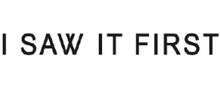 I Saw It First brand logo for reviews of online shopping for Fashion products